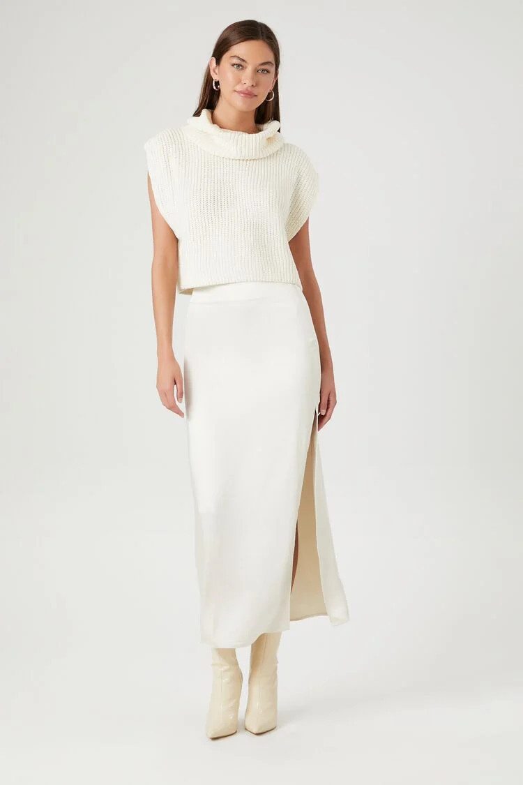 Satin Maxi Slip Skirt | Forever 21 | Forever 21 (US)