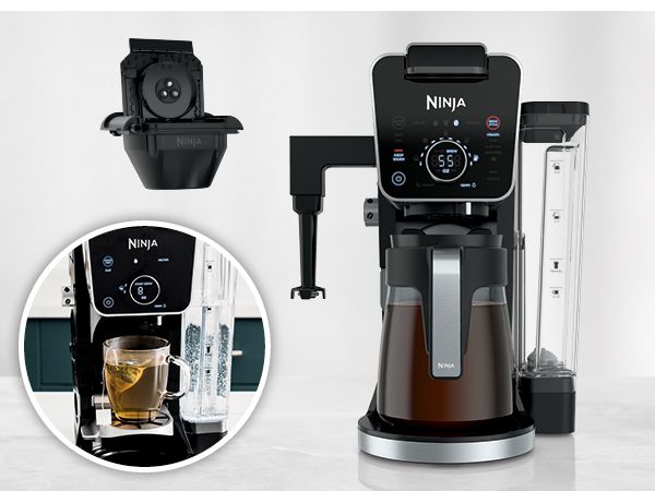 Ninja CFP301 DualBrew Pro System 12-Cup Coffee Maker, Single-Serve for Grounds & K-Cup Pod Compatibl | Amazon (US)