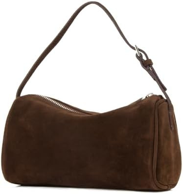 DONNAIN Premium Suede Leather Crossbody Purses for Women | Small Shoulder Bag with Adjustable Str... | Amazon (US)