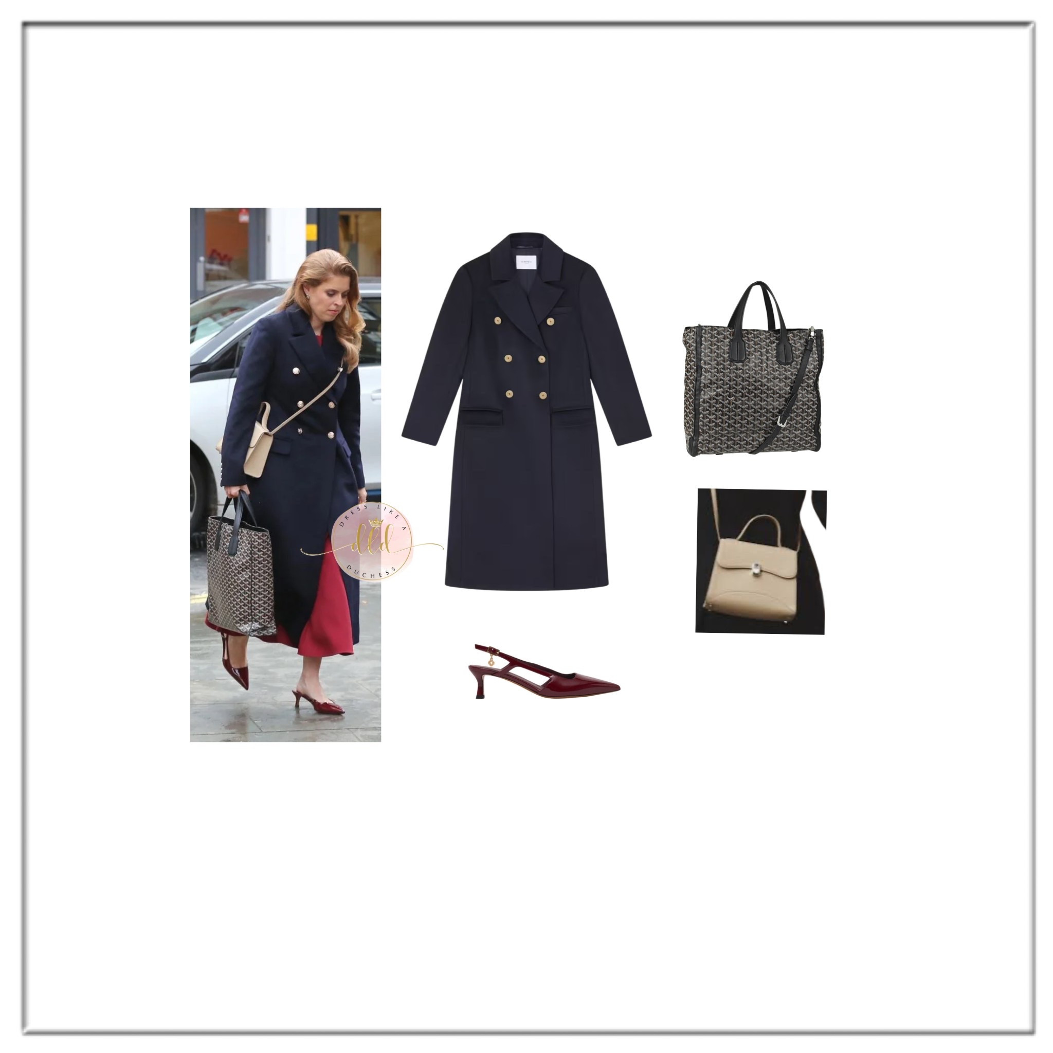 {Throwback} 12/2025 Princess Beatrice celebrating daughter Athena's christening at St James's Palace in London. (Photo via Instagram) 