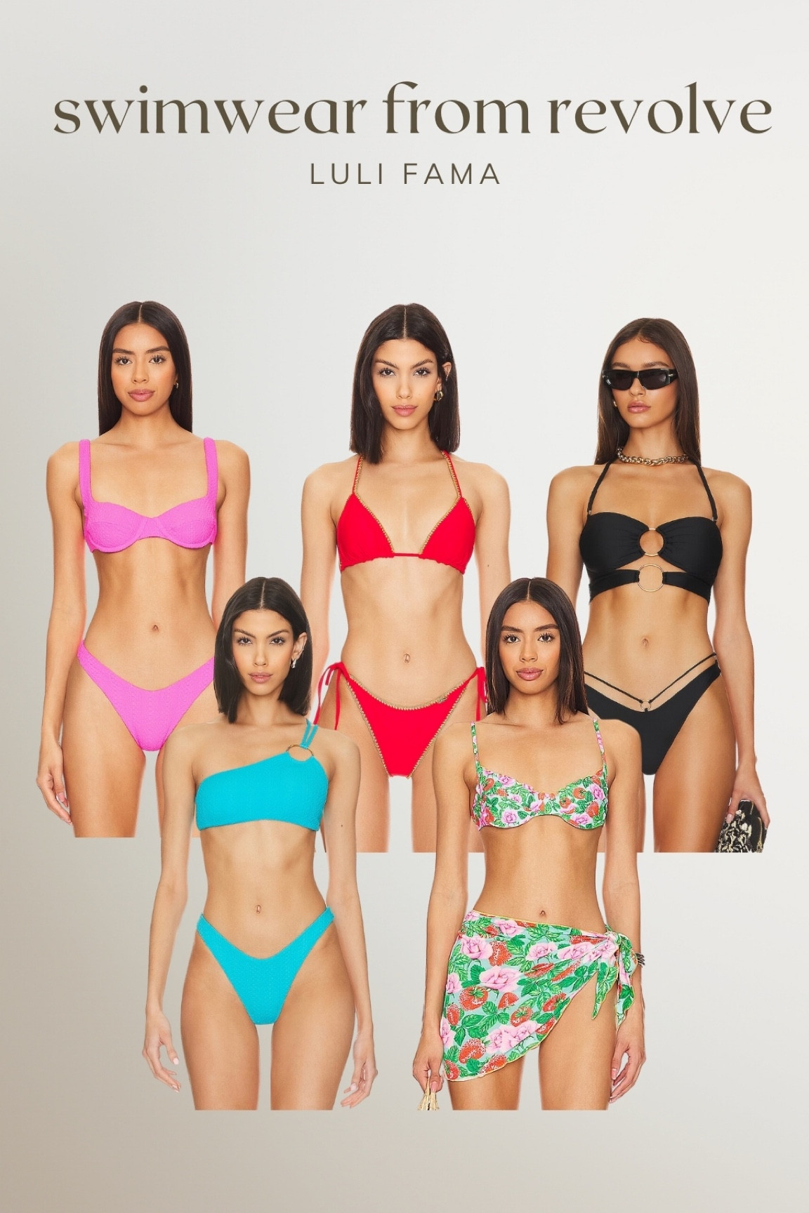 Luli Fama is one of my favorite swim brands! Revolve has the cutest pieces from them right now! 

#LTKSeasonal #LTKswim #LTKstyletip