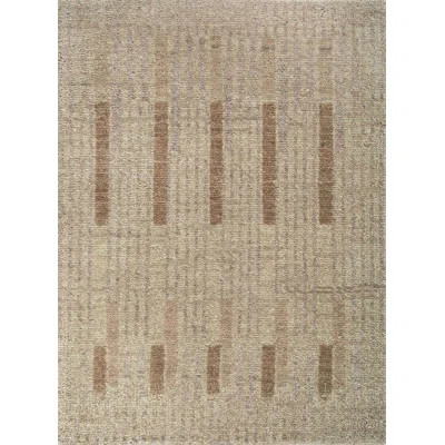 Contemporary, Stuart Street Collection Hand Knotted Wool Striped Indoor Rug | Wayfair North America