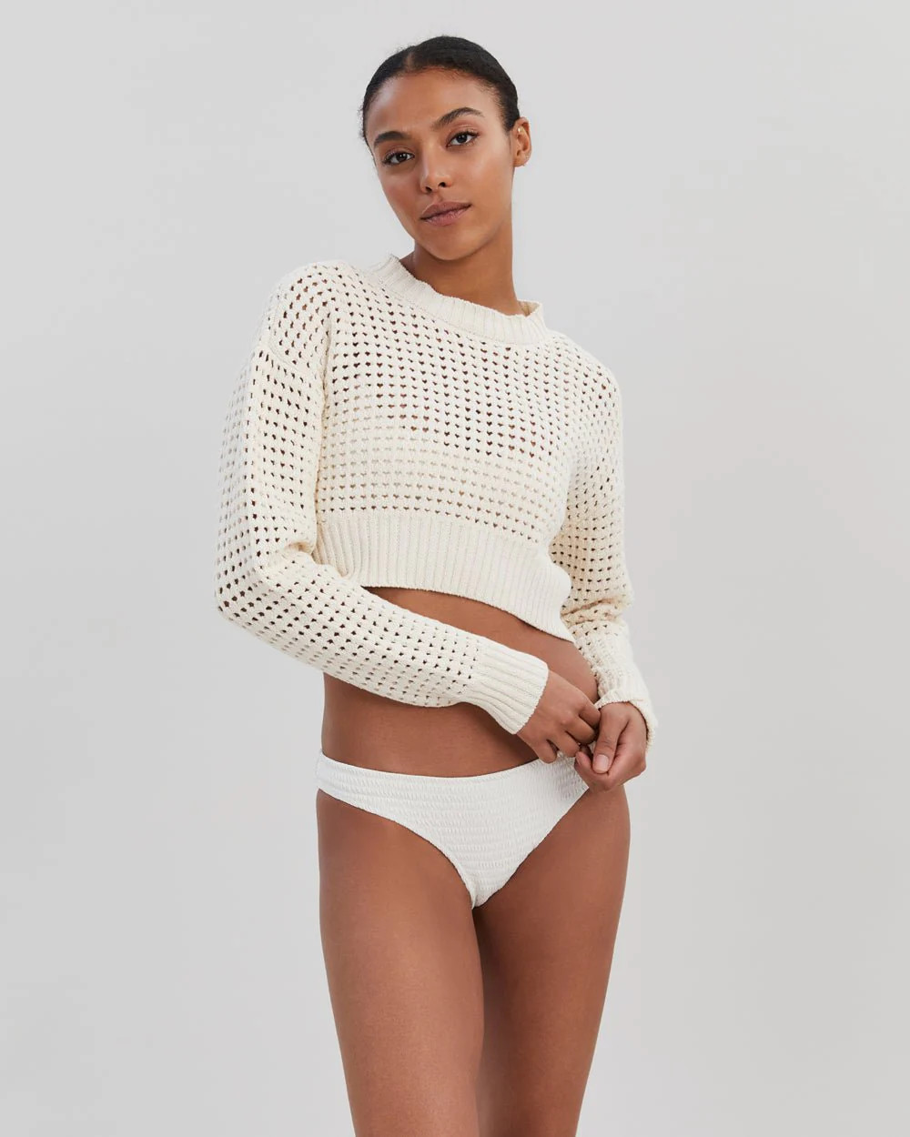 The Nolan Sweater in Brule | Solid & Striped