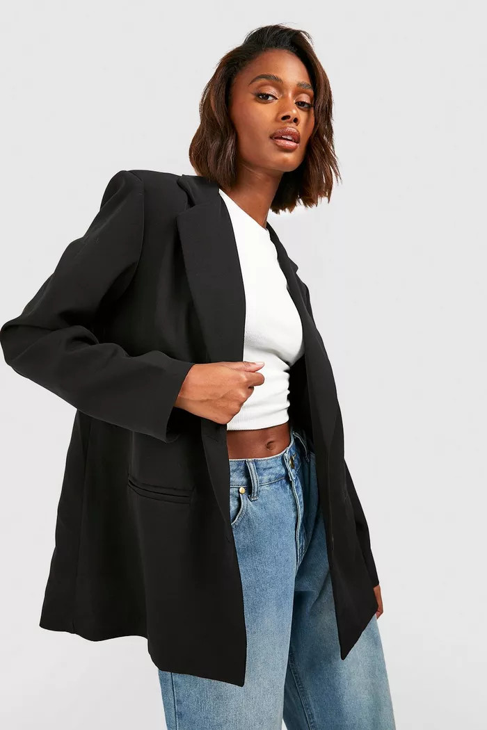 Oversized Tailored Blazer | Boohoo.com (UK & IE)