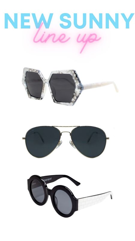 New sunny lineup from Transparent Sunglasses! 

#LTKtravel #LTKFestival #LTKstyletip