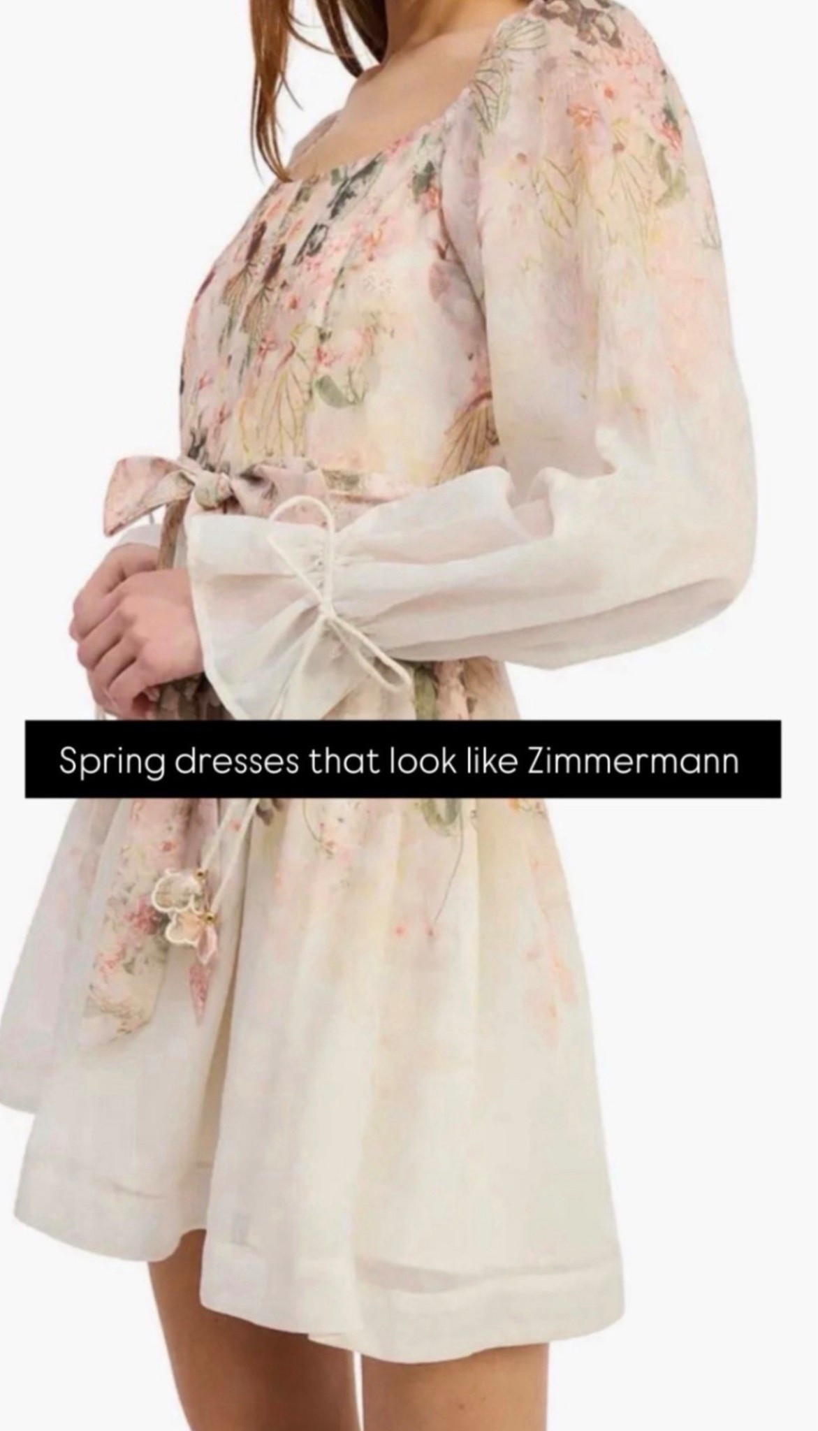 So cute - looks like Zimmermann!
RUNS SMALL across chest (wearing my usual XS but need small)


#LTKSeasonal