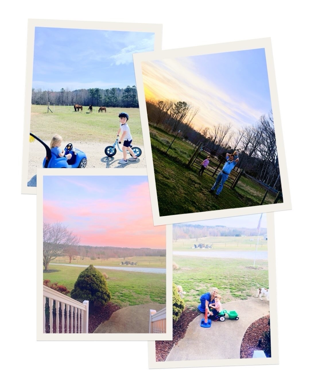 It doesn’t get  b e t t e r  t h a n  t h i s 🏡🌳🤱🌼🧺🌅🐴🍀🌸🚜👶🏼💐🐥⚾️🧢🐓🥚🪺 #camerarollfromtheweek #lifeonthefarm #thesearethedays #lifelately #saturdayphotodump