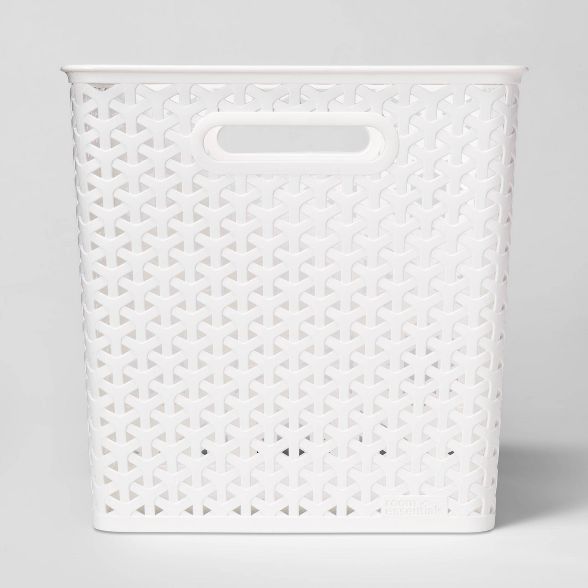 11" Y-Weave Basket Bin - Room Essentials™ | Target