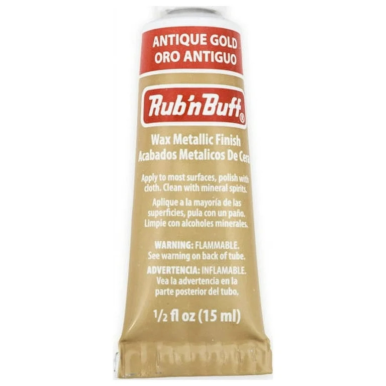 Rub 'n Buff Metallic Antique Gold - Walmart.com | Walmart (US)