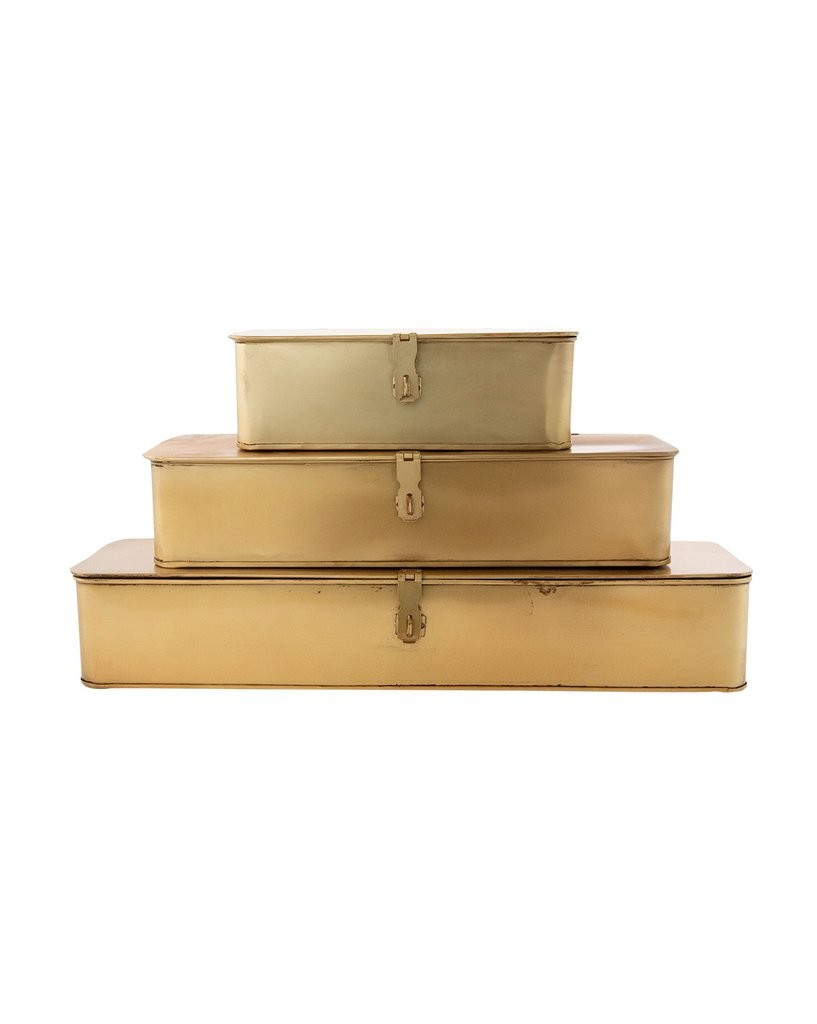 Rectangle Brass Boxes | McGee & Co.