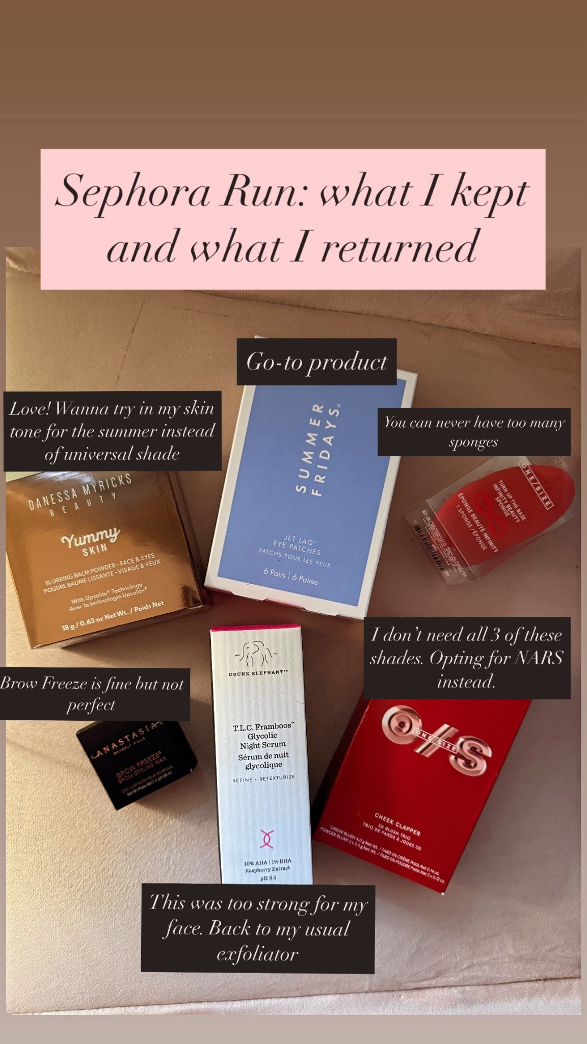 When it comes to beauty, I only buy what I need, because it’s easy to fall into consumerism. Here’s what I kept and what I returned this week 

#LTKBeauty