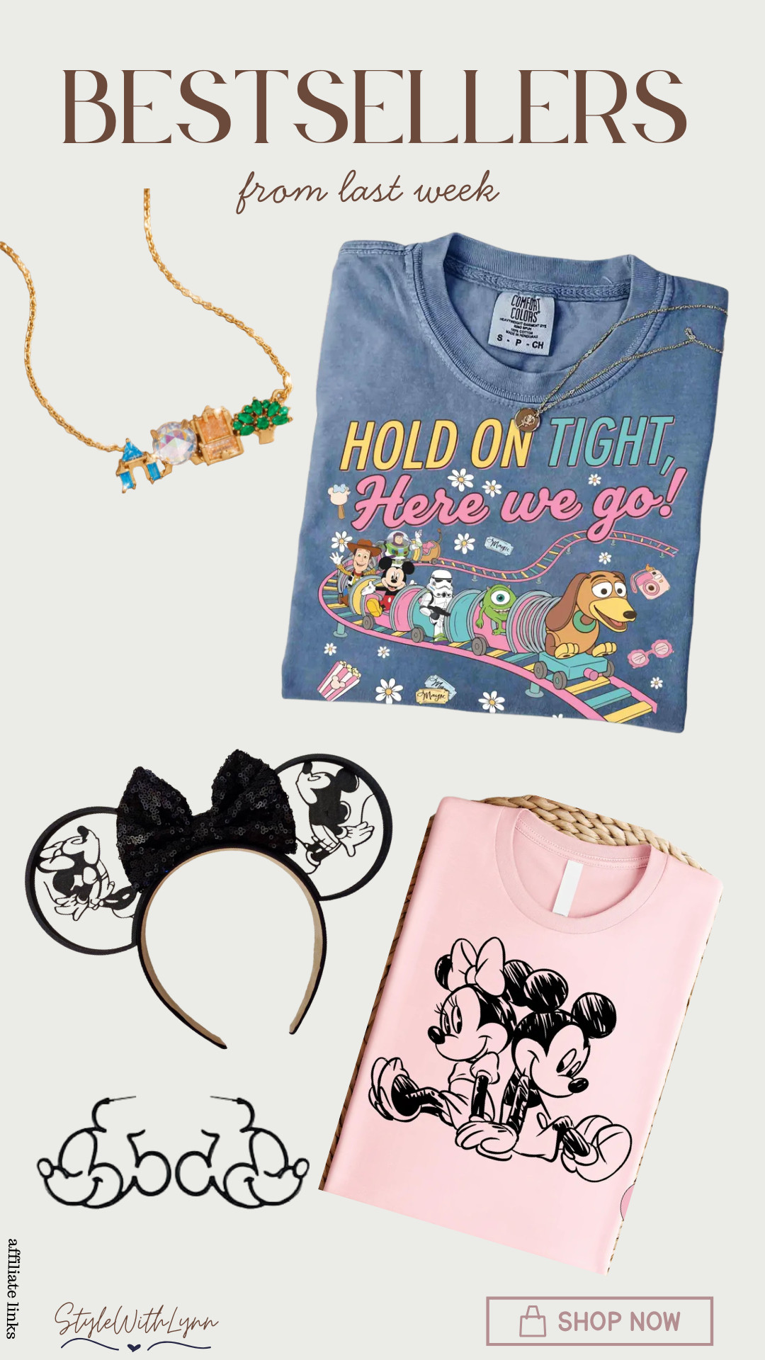 ✨ These were the BESTSELLERS everyone was adding to their cart last week! 🤍

If you've been eyeing a new Disney outfit, consider this your sign. From the cutest graphic tees to must-have park accessories, these are the pieces that Disney lovers couldn't get enough of. ✨🏰

I'm always sharing the best Disney fashion finds that are cute, comfortable, and perfect for long park days, and these favorites definitely earned their spot at the top.



#DisneyWorld #DisneyWorldOutfits #DisneyStyle #DisneyFashion #DisneyOutfit #DisneyParks #DisneyMom #DisneyCreator #AmazonFinds #AmazonFashion #LTKCreator #ThemeParkStyle #MagicKingdom #DisneyVacation #DisneyMustHaves #MickeyMouse #DisneyAccessories #ParkOutfit #DisneyAesthetic 

 #LTKootd #LTKmomlife #LTKTravel