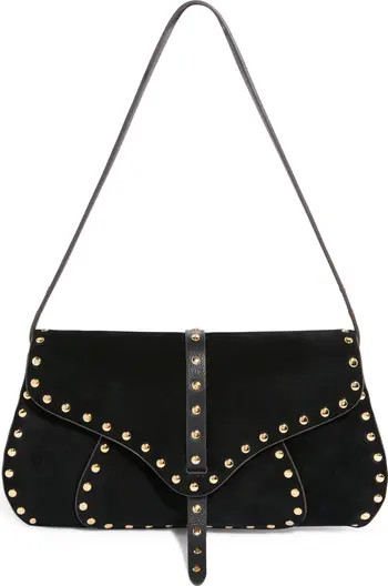 AIMEE Armour Leather Baguette Shoulder Bag | Nordstrom | Nordstrom