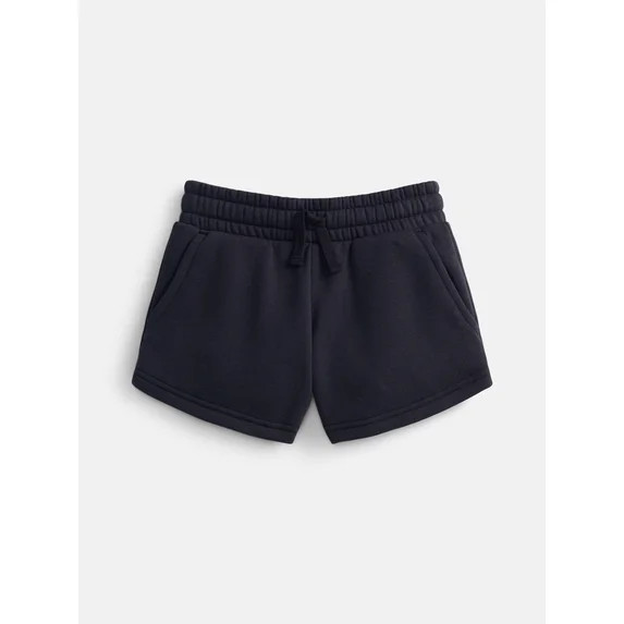 Athletic Works Girl's Active Fleece Shorts, Sizes 4-18 | Walmart (US)