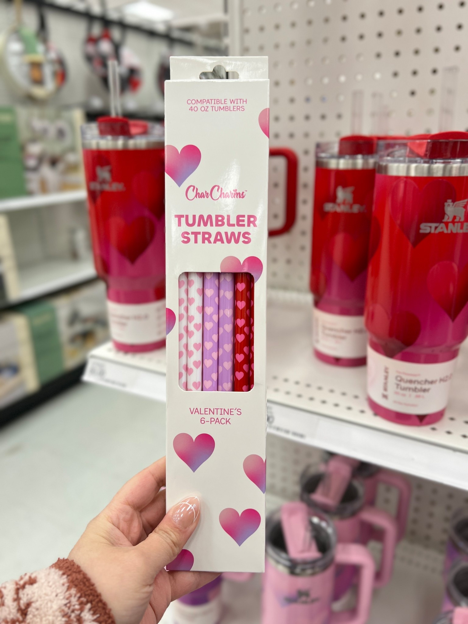 Charcharms valentines tumbler accessories and matching Stanley’s 

#LTKSeasonal #LTKmorningroutine #LTKTravel