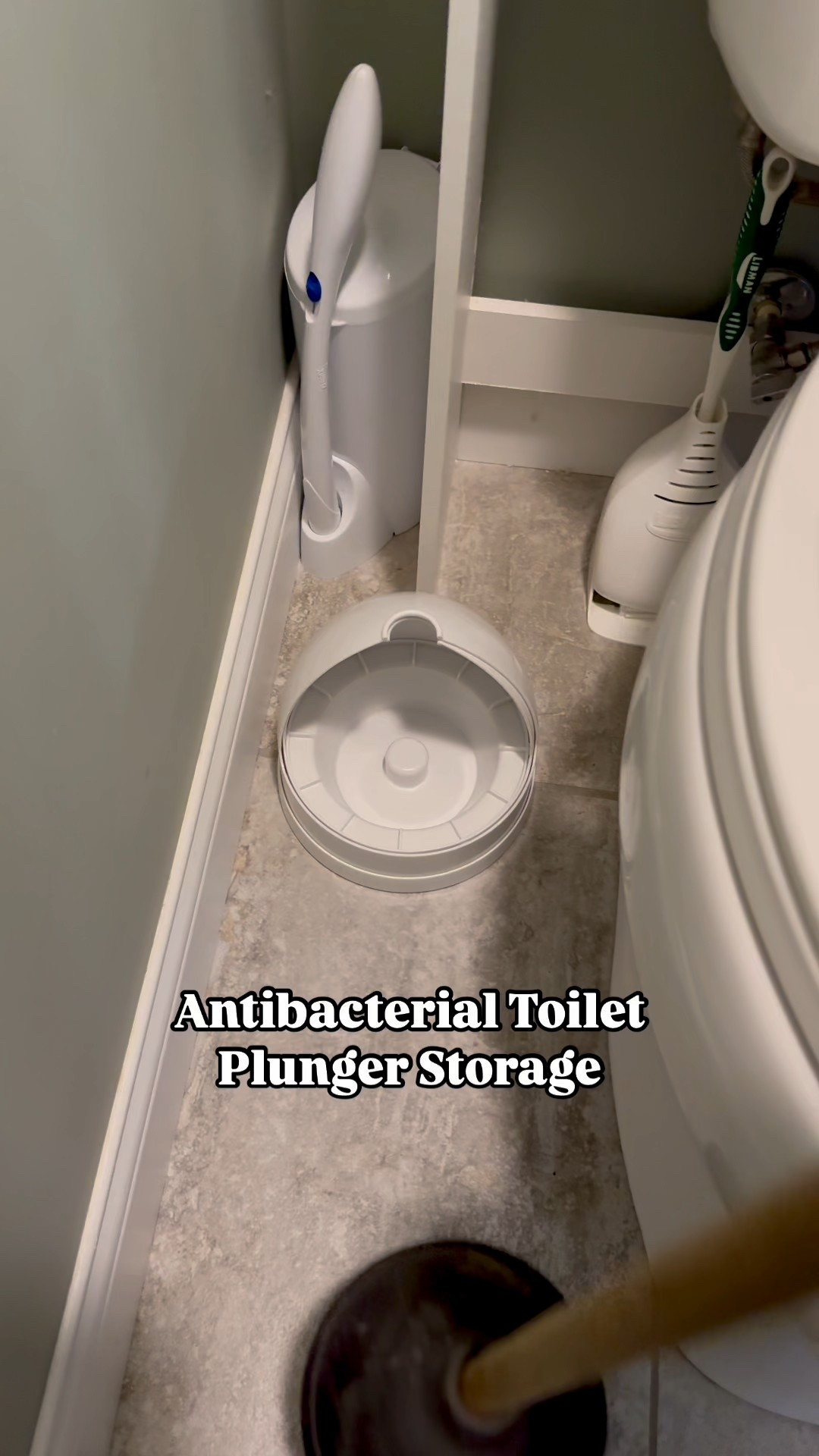 The best way to store your toilet plunger is this Amazon find!

#LTKHome #LTKFindsUnder50 #LTKStyleTip