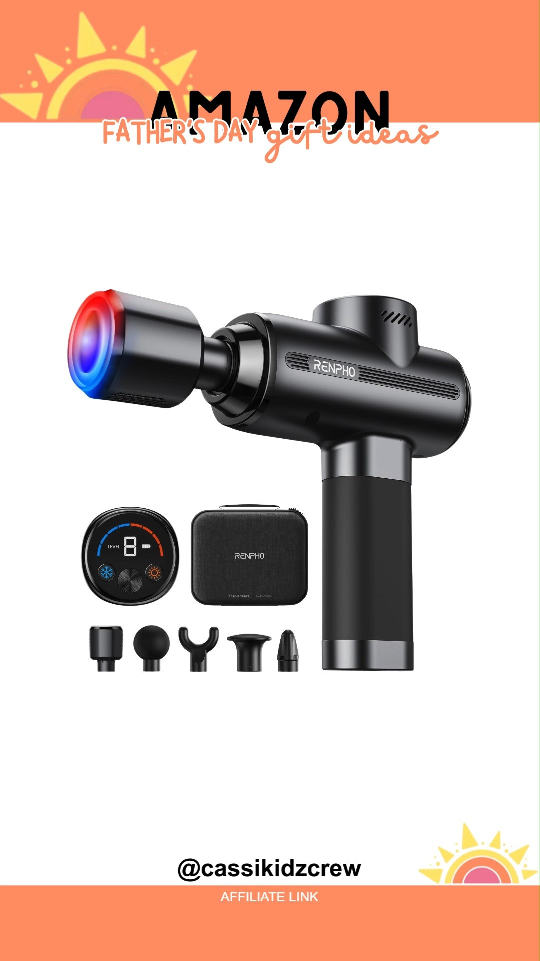 Fathers Day Dad Gifts for Men Active Thermacool 2 Massage Gun with Heat and Cold delivers soothing relief and versatile recovery. A thoughtful gift idea that blends comfort, innovation, and everyday wellness. 💪🔥❄️  

#massagegun #thermacool #fathersdaygift #giftformen #musclerecovery #fitnessgear #healthylifestyle #dadgift #mensgiftideas #wellness 

 #LTKselfcare #LTKSaleAlert #LTKMens