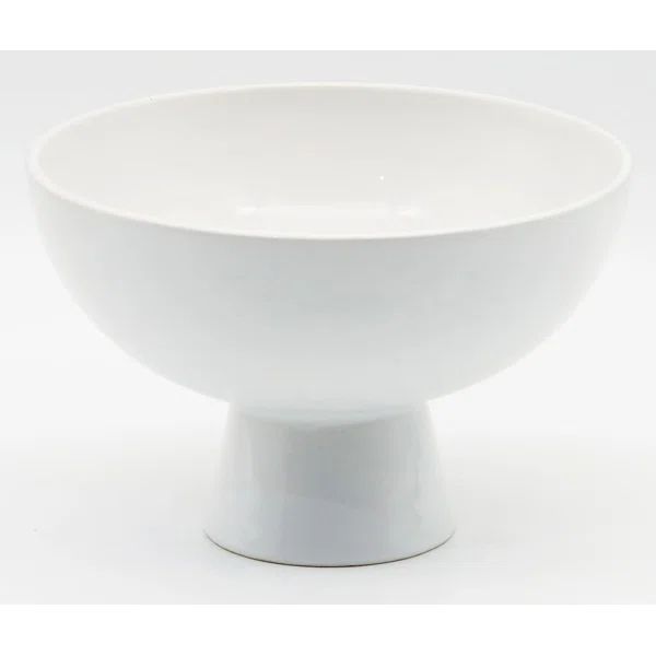 Gorrono Ceramic Decorative Bowl in White | Wayfair North America