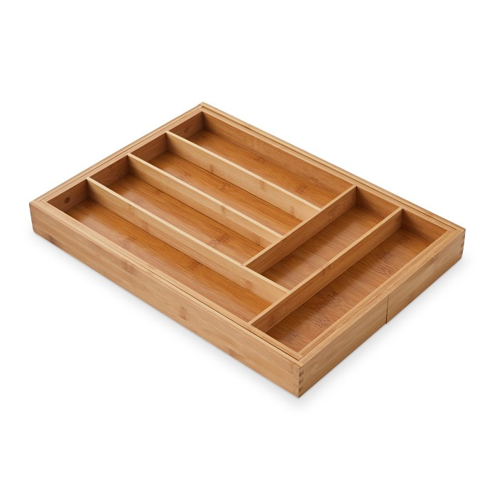 iDesign Formbu Expandable Cutlery Tray | Williams-Sonoma
