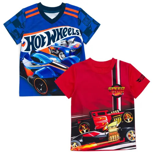 Hot Wheels 2-Pack T-Shirts in Multicolor at Nordstrom, Size 4T | Nordstrom