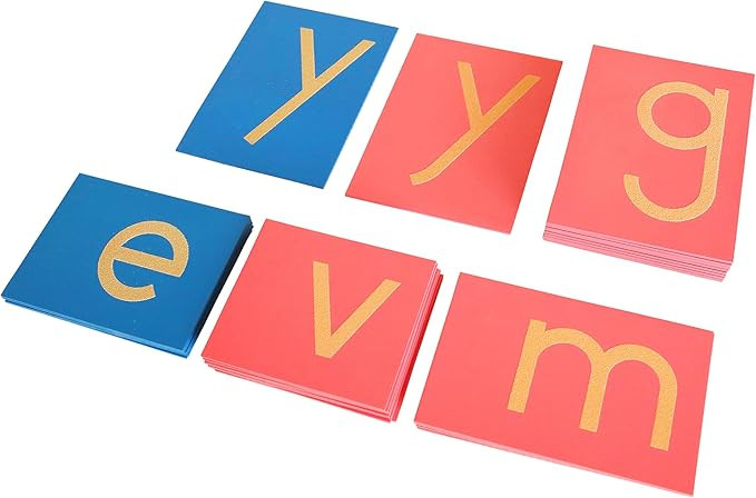 MONTESSORI OUTLET Lower Case Sandpaper Letters -Print for Children Aged 3-6: Montessori Education... | Amazon (US)