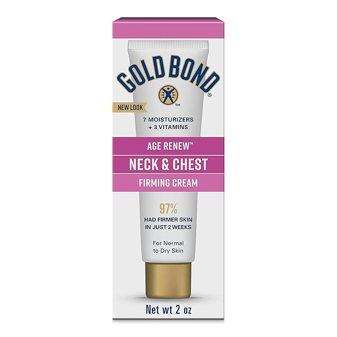 Gold Bond Age Renew Neck & Chest Firming Cream, 2 oz., Clinically Tested Skin Firming Cream | Amazon (US)