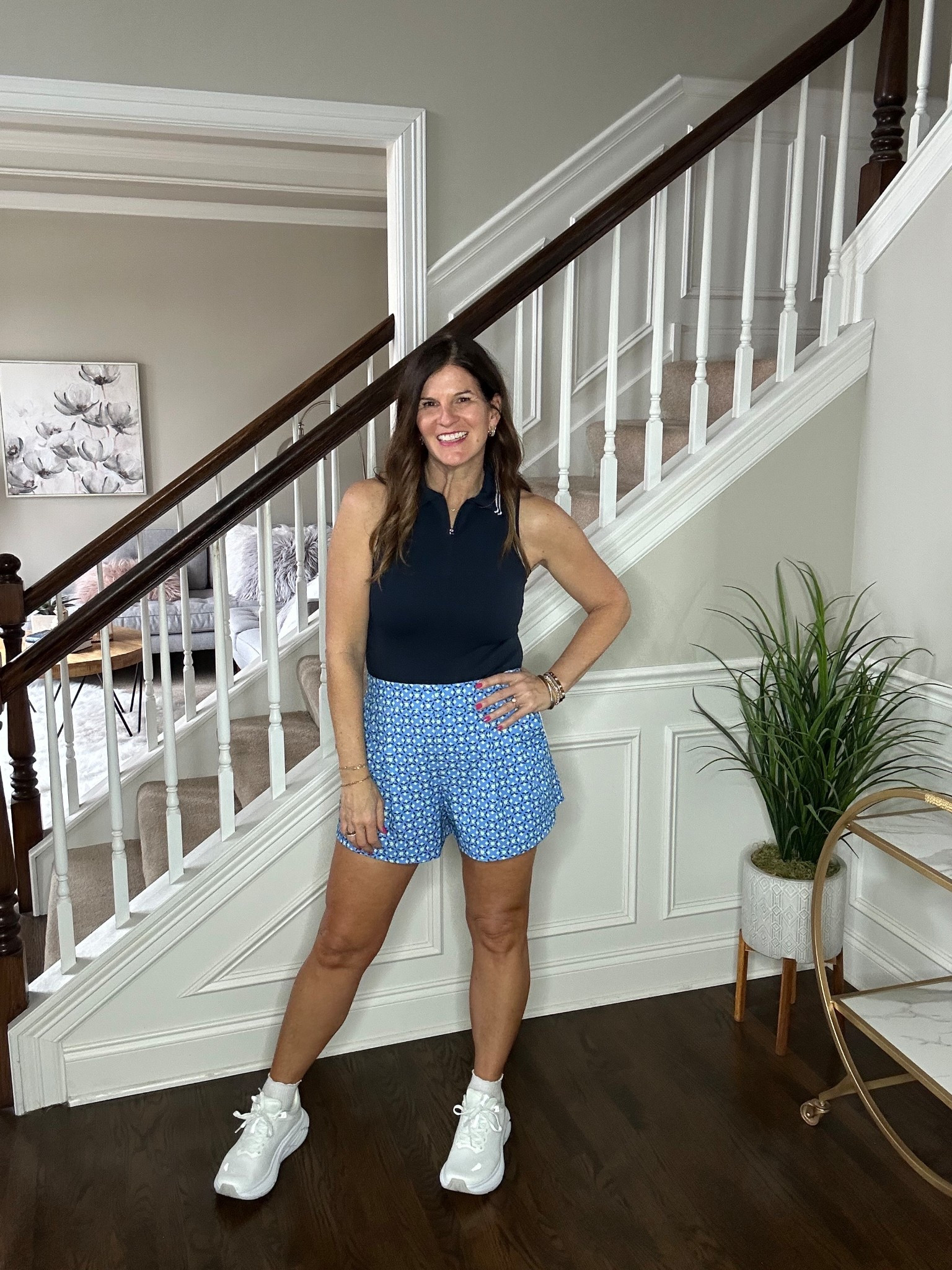 Shirts run big - size down  

#LTKOver40 #LTKspring #LTKActive