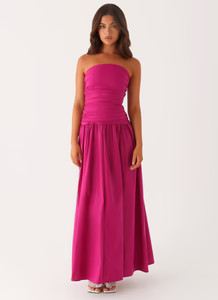 Carmel Maxi Dress - Fuchsia | Peppermayo (Global)