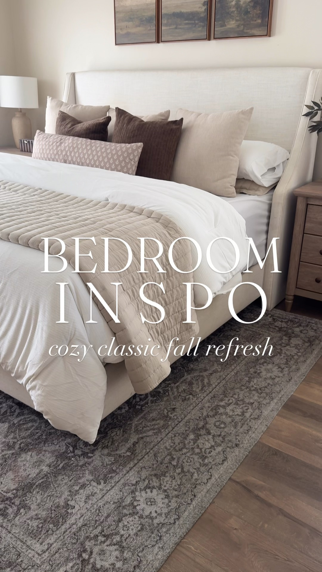 #ad Our bedroom got the coziest fall refresh! Cozy bedding, warm layers + beautiful furniture finds from @wayfair made this space feel brand new just in time for fall!

And the timing couldn’t be better — save up to 70% OFF sitewide during the Wayfair Epic Fall Sale! 🙌 Plus, get free & easy delivery on orders over $35.

If a cozy bedroom refresh is on your fall list, now’s the time! Sale ends 9/21. SAVE this for your next bedroom refresh!

#wayfair #wayfairpartner

#LTKHome #LTKSaleAlert #LTKSeasonal