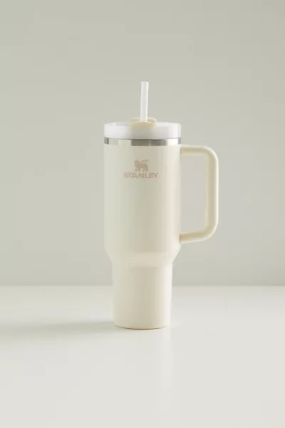 Stanley Quencher 2.0 FlowState 40 oz Tumbler in Cream at Urban Outfitters | Urban Outfitters (US and RoW)
