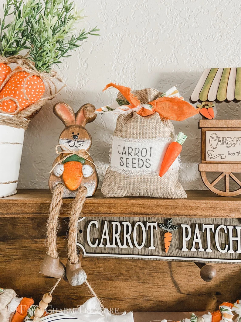 Burlap Carrot Seed Sack | Etsy (US)