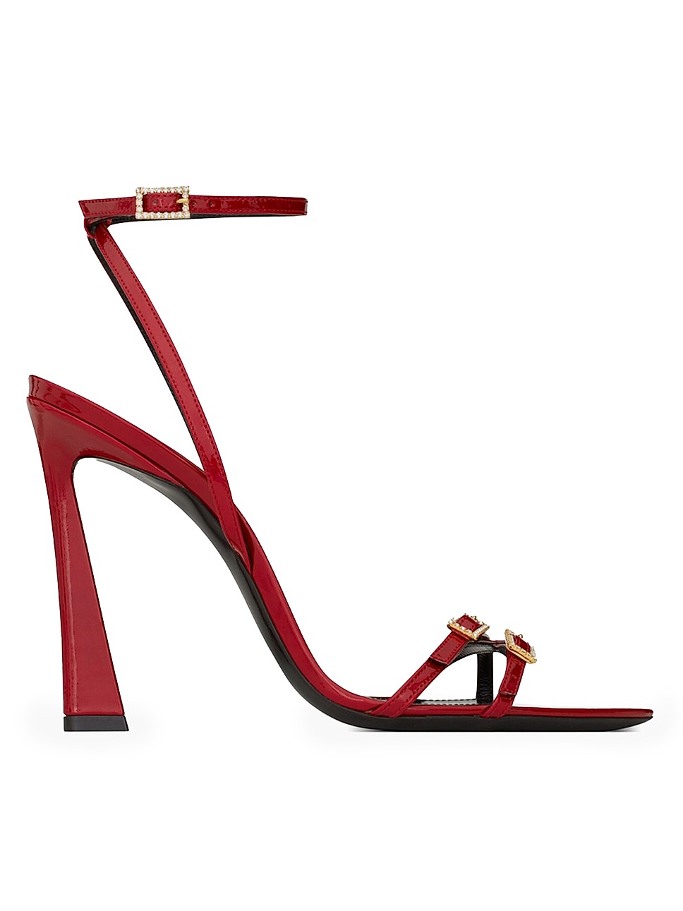 Lila Sandals In Patent Leather | Saks Fifth Avenue