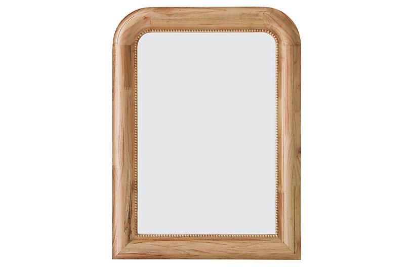 Philippe 28"x38" Mirror, Natural | One Kings Lane