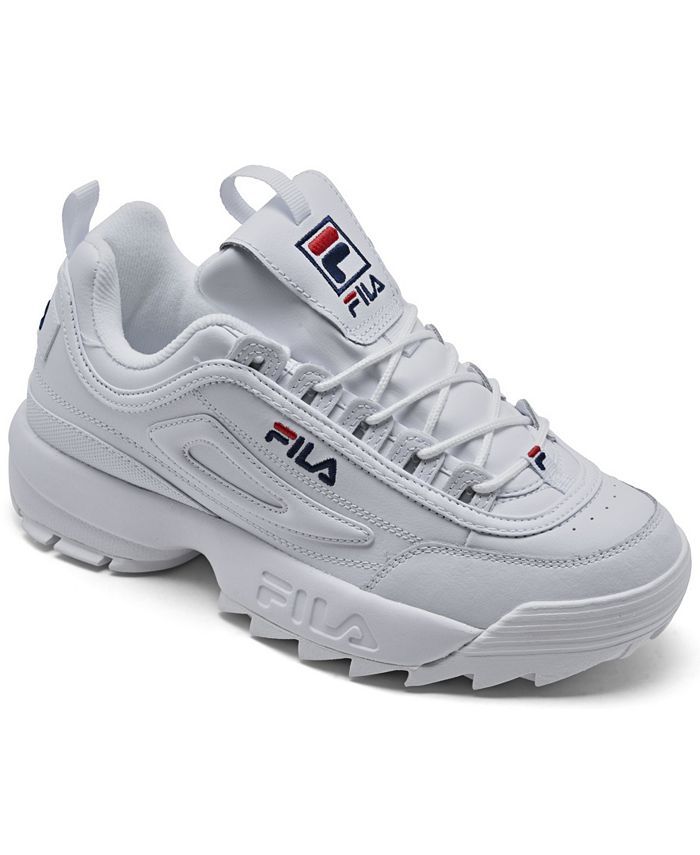 Fila Women's Disruptor II Premium Casual Athletic Sneakers from Finish Line & Reviews - Finish Li... | Macys (US)