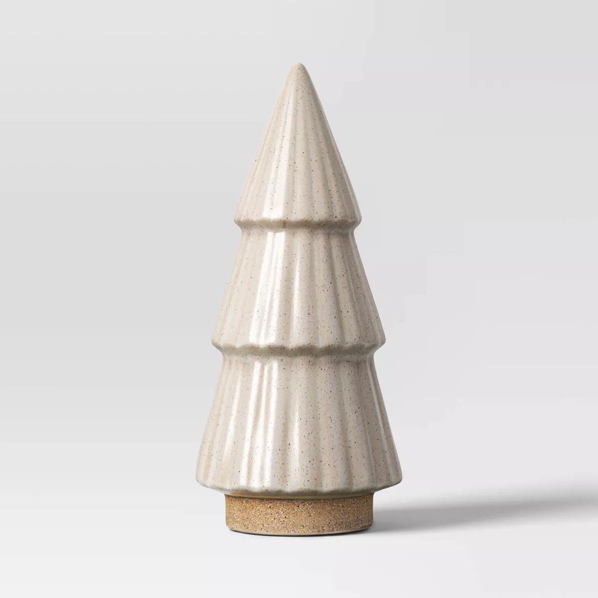 8" Fluted Ceramic Christmas Tree Figurine - Wondershop™ White | Target