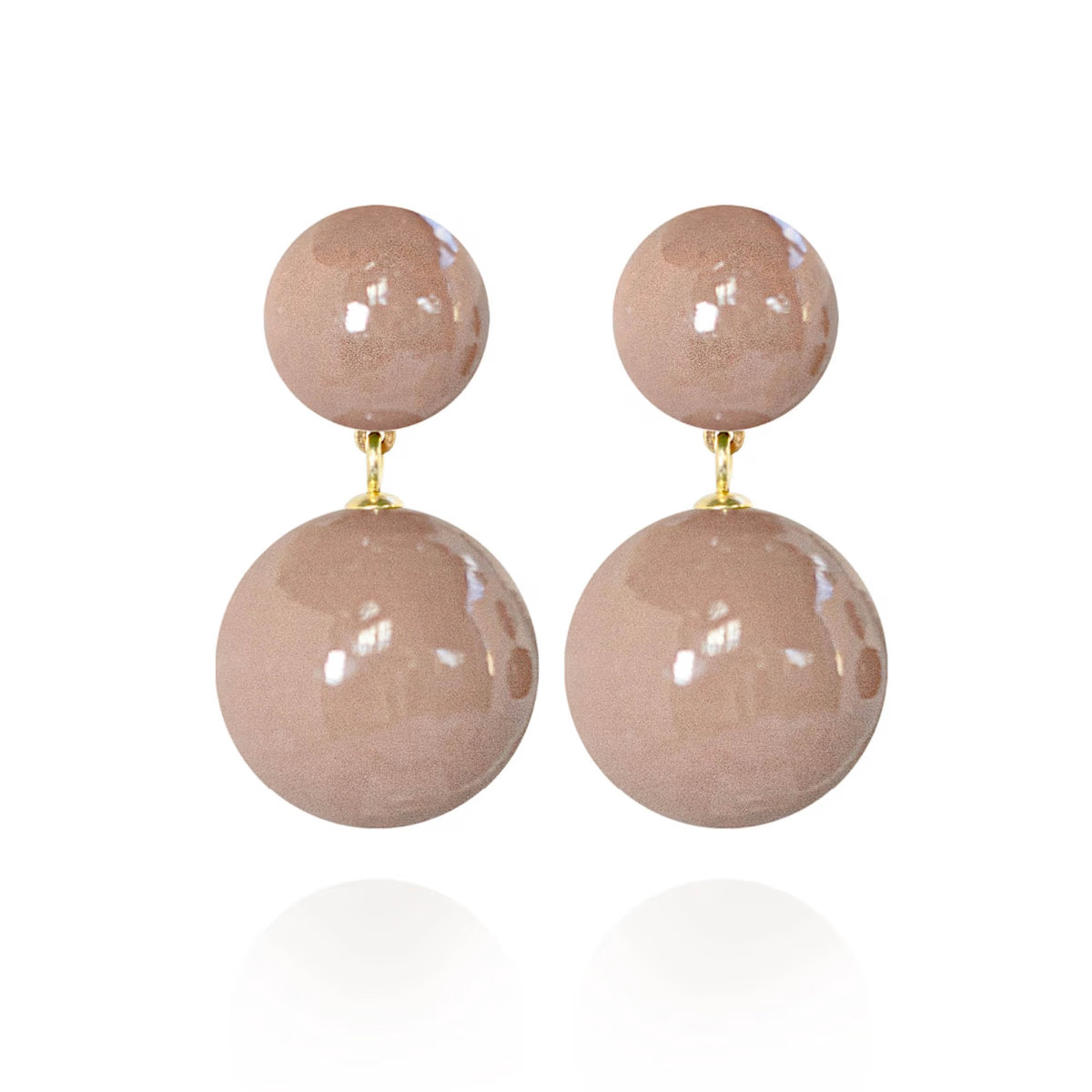 Sonia Classic Earrings In Dune | Wolf & Badger