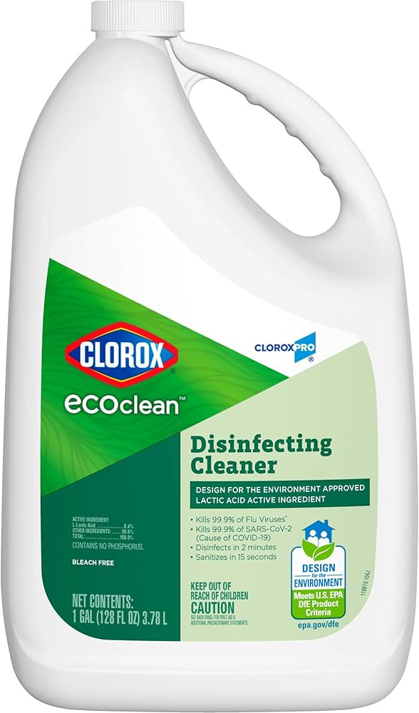 CloroxPro EcoClean Disinfecting Cleaner Refill, 128 Fluid Ounces | Amazon (US)