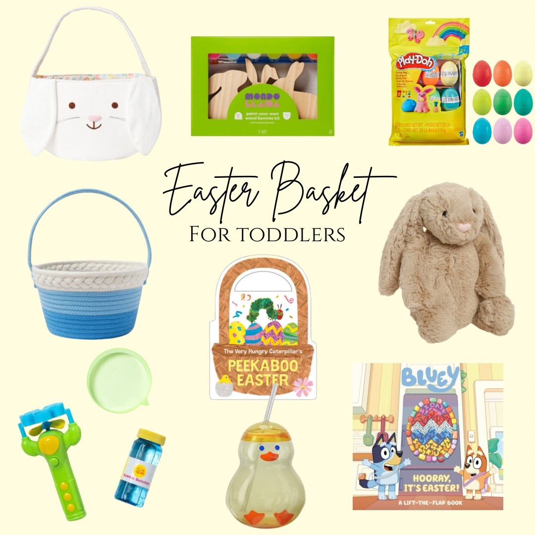 Easter Basket, toddler Easter basket ideas, Easter gifts, Easter basket fillers 

#LTKKids #LTKBaby