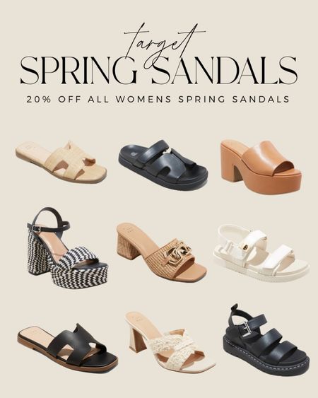 20% off womens spring sandals at target 

#LTKSeasonal #LTKfindsunder50 #LTKshoecrush