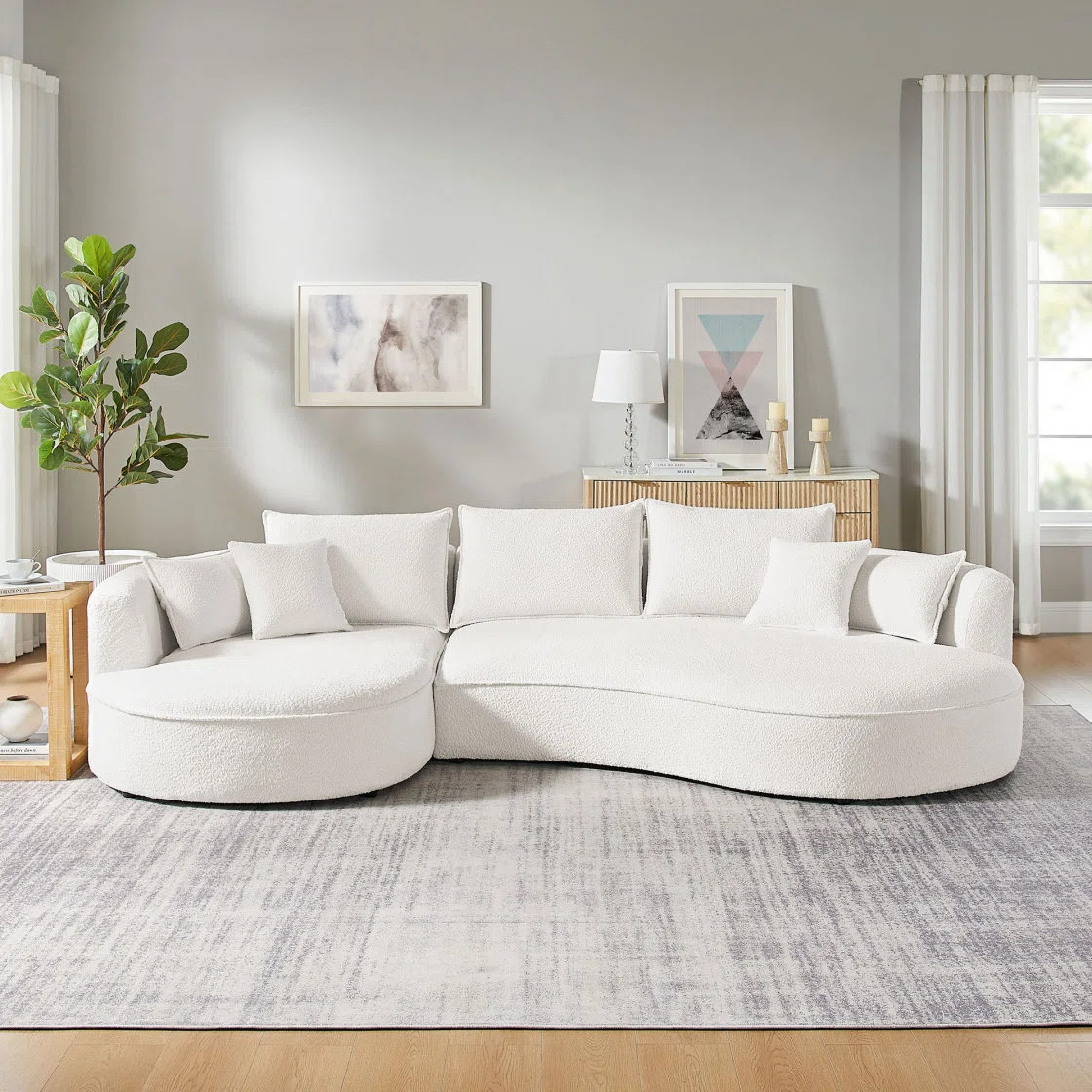 Warning ⚠️ these curved sofas WILL make you want to redecorate 😍🛋️ The soft shapes, cozy feel, and modern vibe are unmatched ✨ Grab yours on sale before they’re gone 🤍

#HomeInspiration #CurvedSofaTrend #WayfairSale #ModernLiving #MinimalistDecor #NeutralHome #FurnitureFinds #InteriorStyle #CozyAesthetic #DecorGoals #LTKHome 

 #LTKSeasonal #LTKHome #LTKSaleAlert