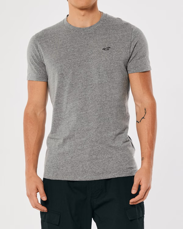 Cotton Crew Baby Tee | Hollister (US)