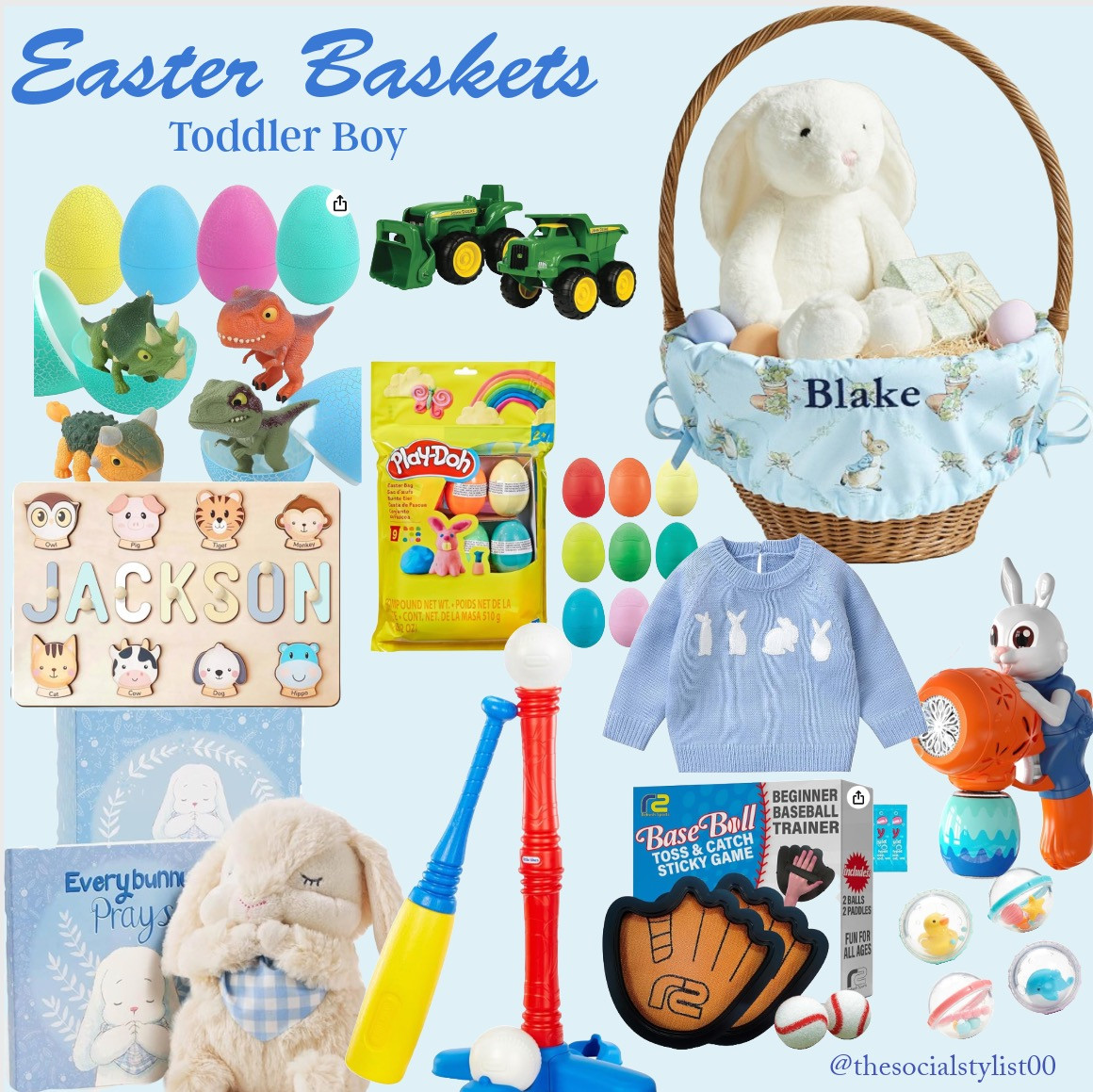 Easter Basket Ideas for Toddler Boys 

Easter toys, Easter gifts, Easter for boys, Easter outfit, Easter clothes 

#LTKGiftGuide #LTKKids #LTKBaby
