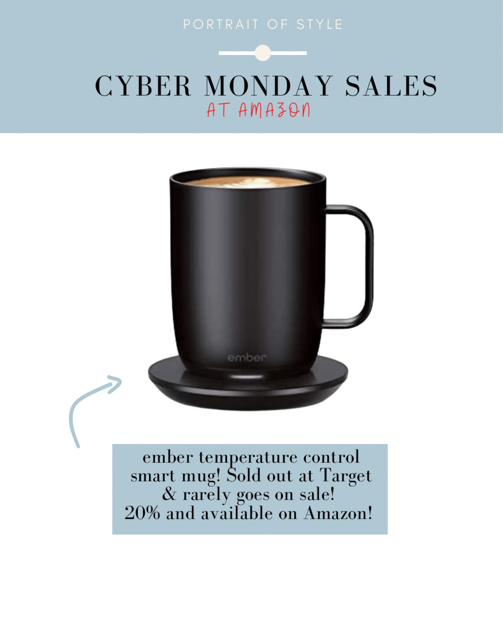 #embermug #amazon #amazoncybermonday #cybermonday #tech #techgifts

#LTKHoliday #LTKCyberweek #LTKSeasonal