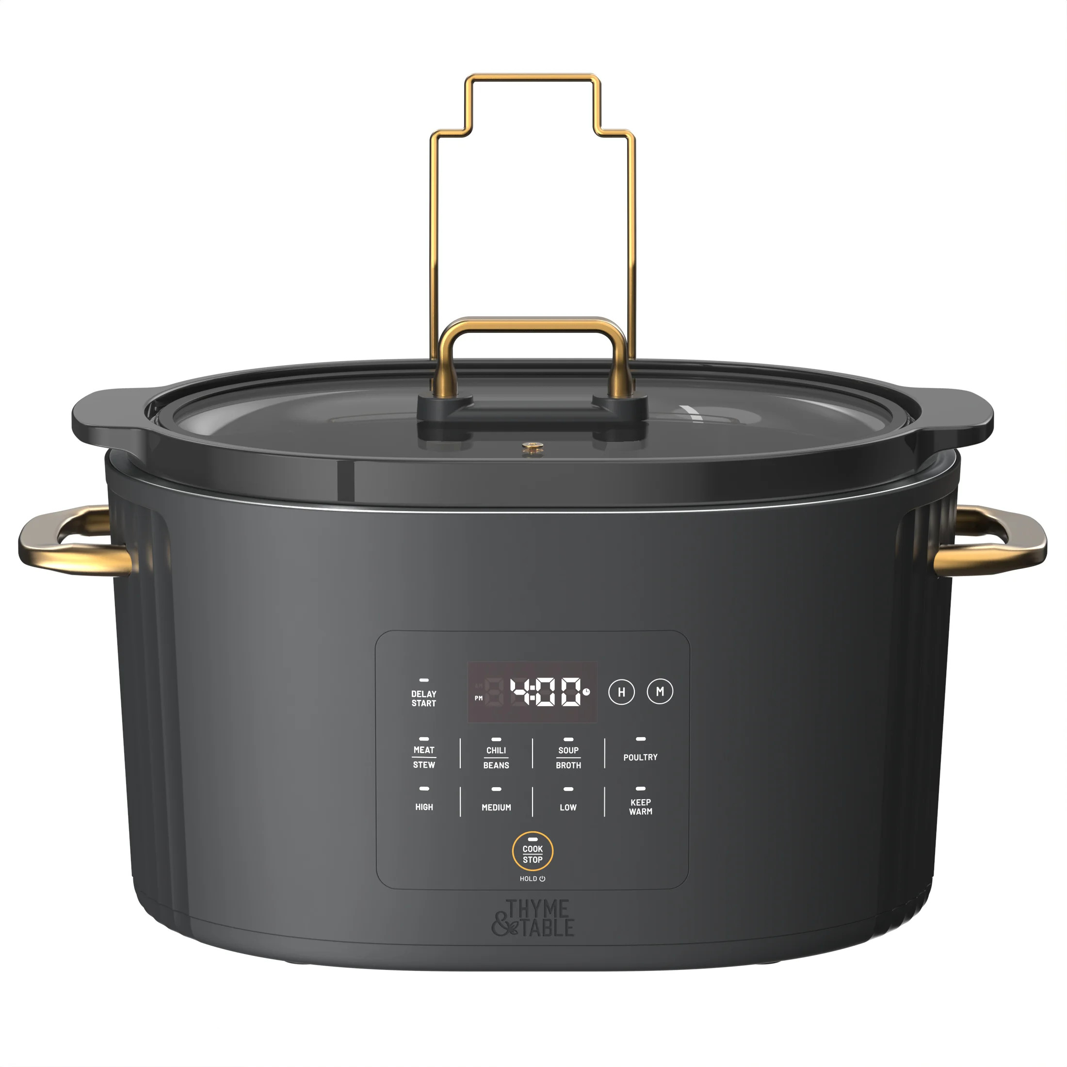 Thyme & Table 6QT Programmable Slow Cooker, Slate Grey | Walmart (US)