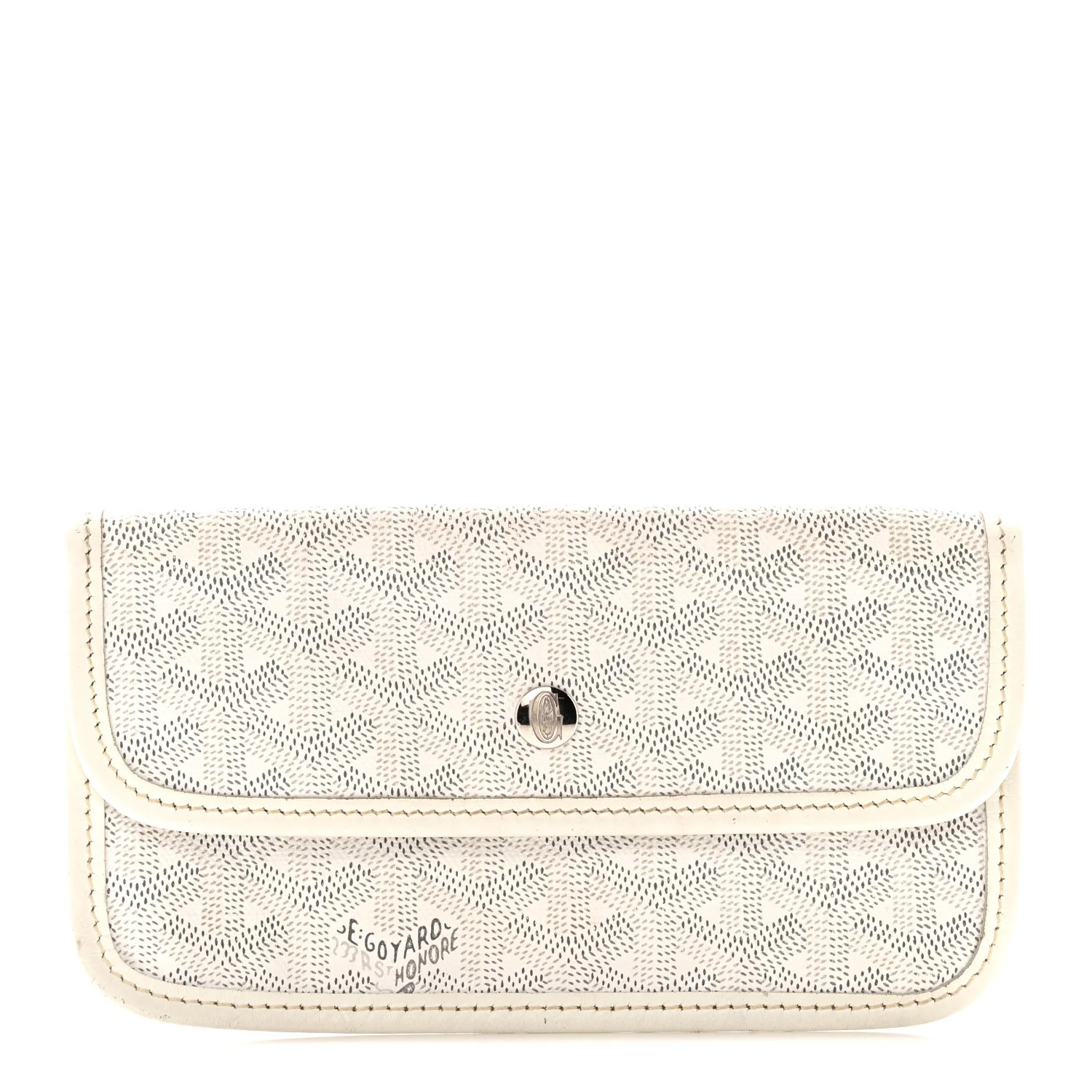Goyardine Pouch White | FASHIONPHILE (US)