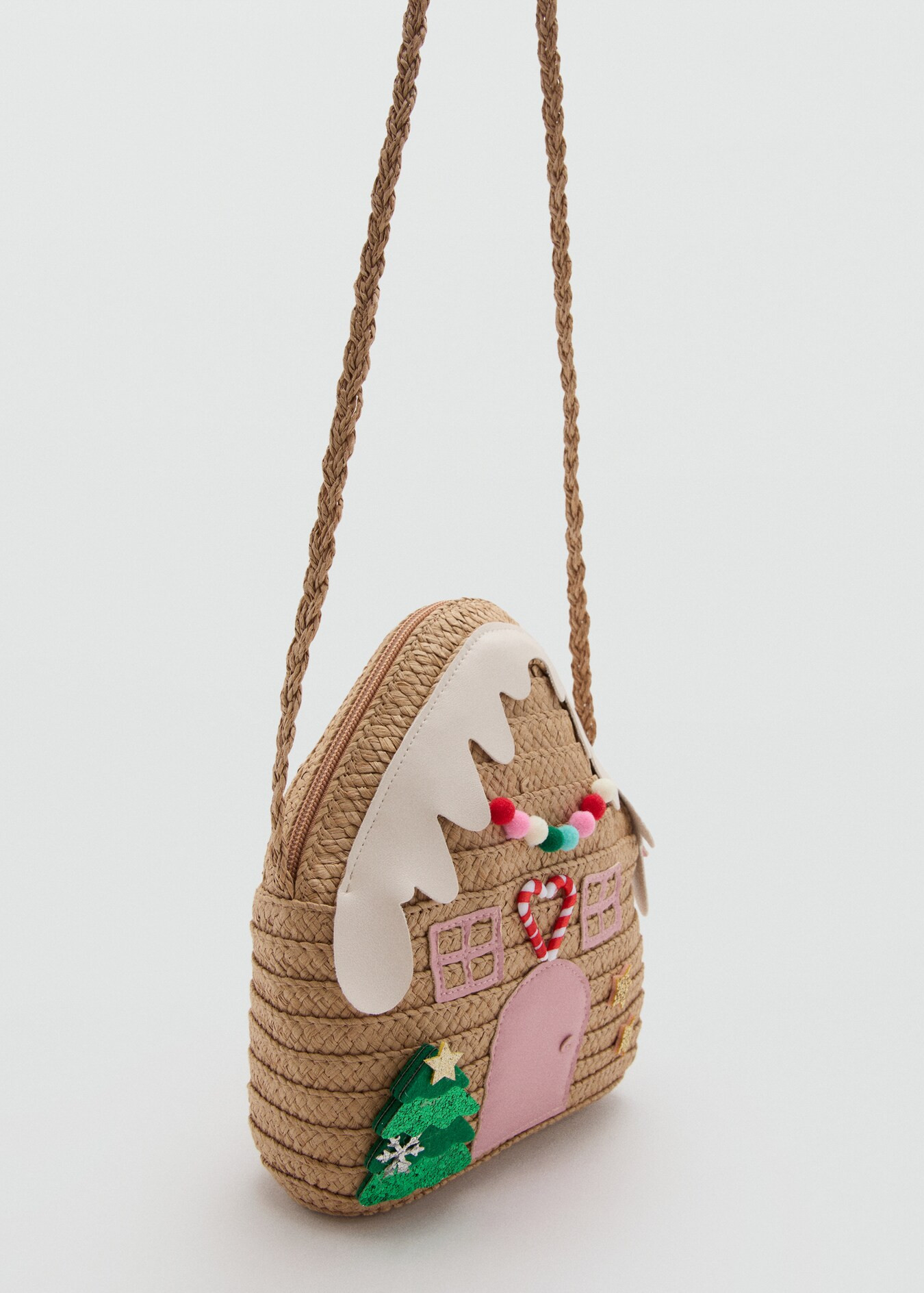 Handbag with Christmas motif | MANGO (UK)