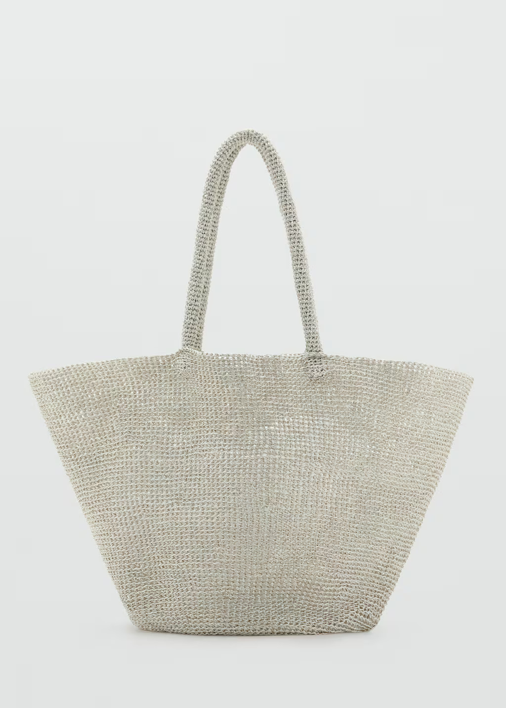 Mesh shopper bag - Women | MANGO United Kingdom | MANGO (UK)