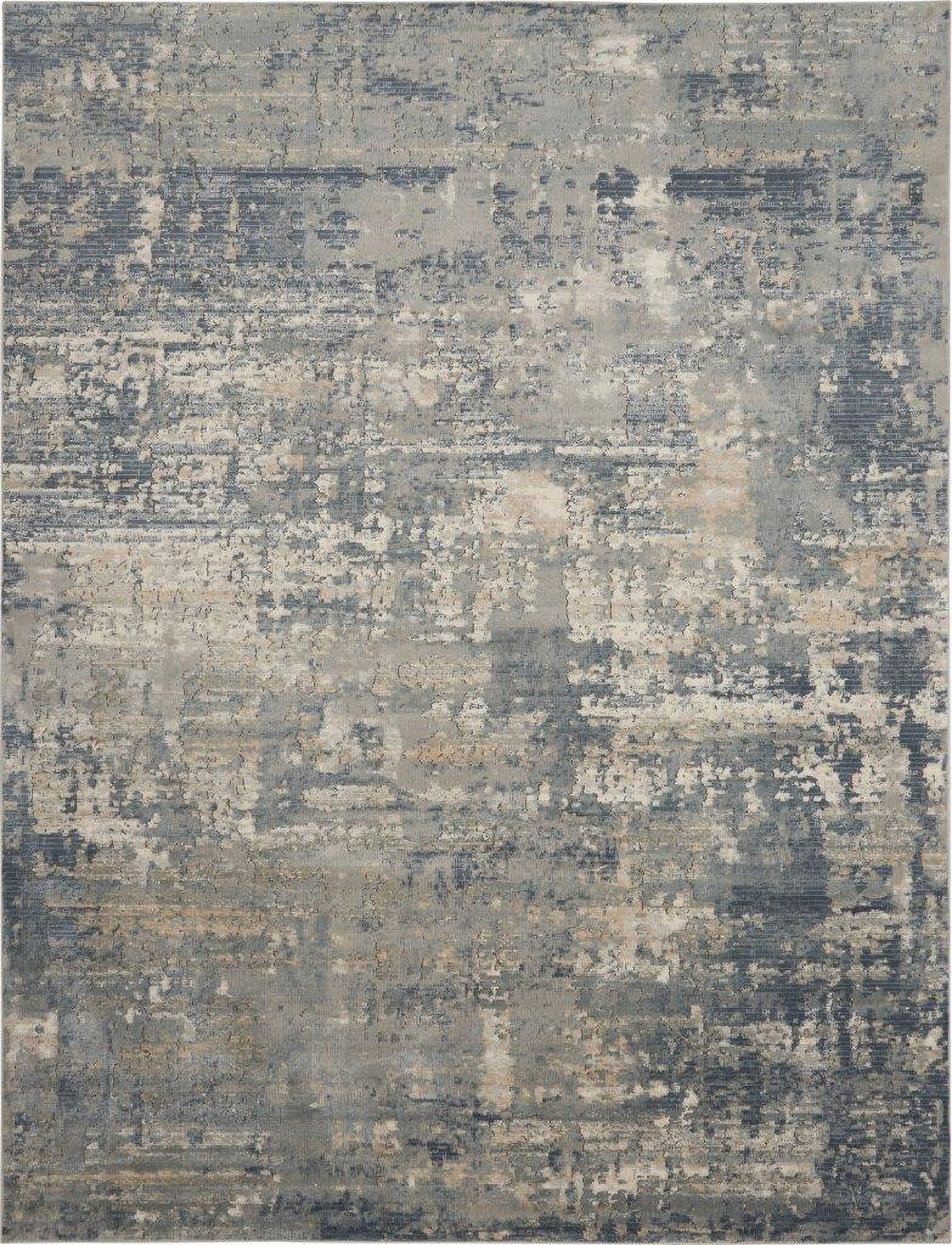 Concerto Grey and Beige 8'10" x 11'10" Area Rug | 1stopbedrooms
