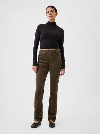 High Rise Corduroy Vintage Slim Pants | Gap (US)