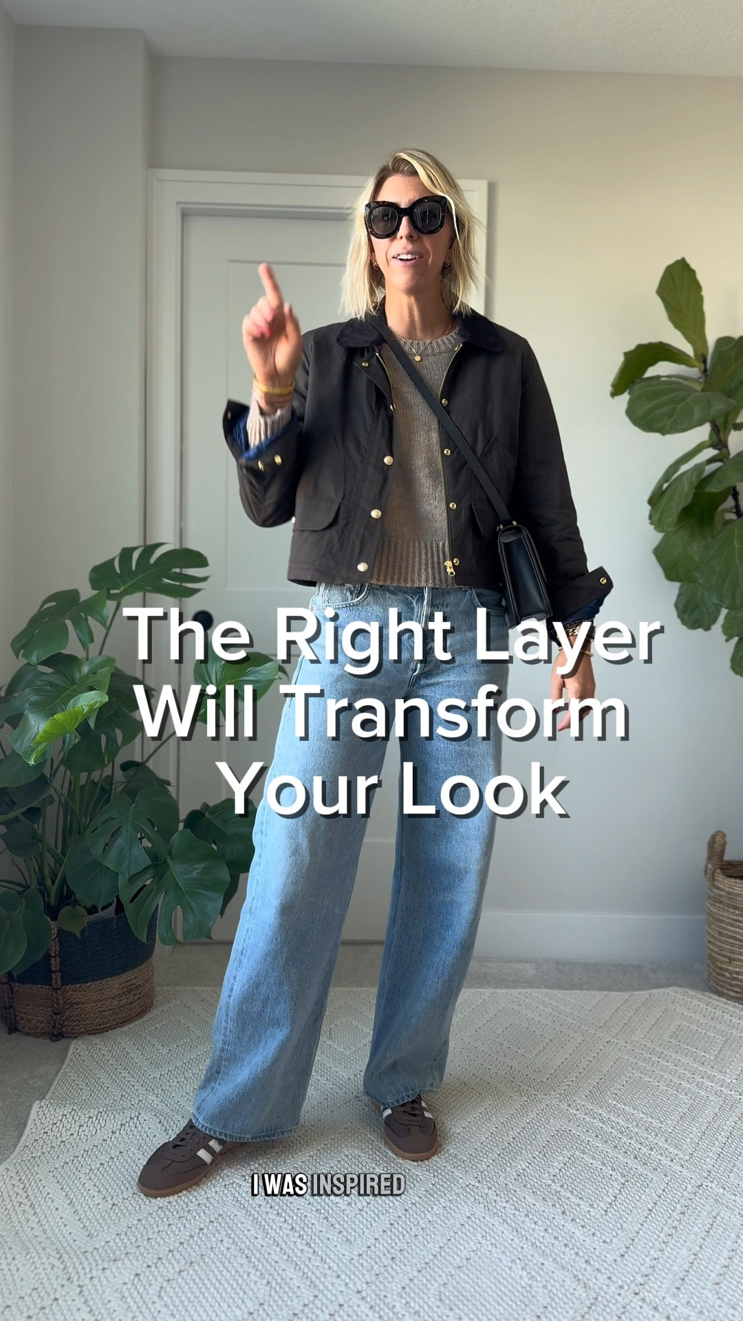 Ready to elevate your wardrobe this fall? The secret? A 3rd piece jacket! 🌟 Transform your everyday look into a chic statement with just one addition. I love the cropped fit of this bar jacket paired with relaxed, wide,leg jeans. I sized up one two layer with chunk knit sweaters.

#LTKMidsize #LTKOver40 #LTKVideo
